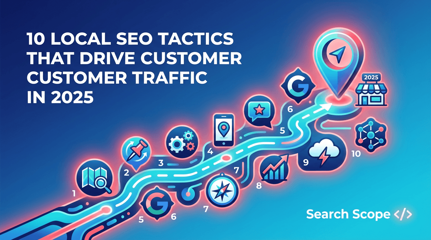 Infographic on 2026 Local SEO Tactics for Customer Traffic