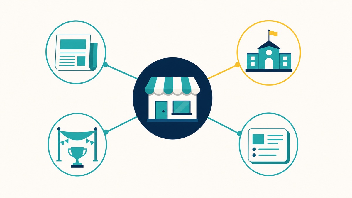Earning genuine local links from press, associations, sponsorships and directories