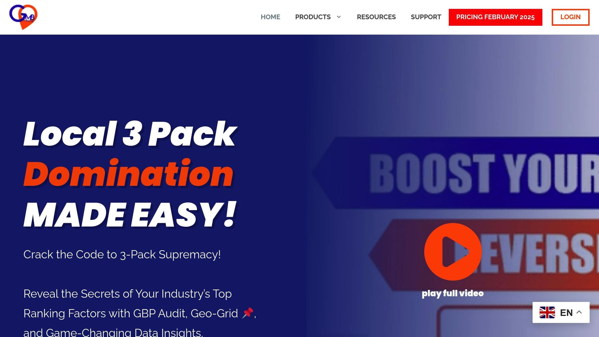 GMB Crush GMB Crush competitor benchmarking and grid tracking