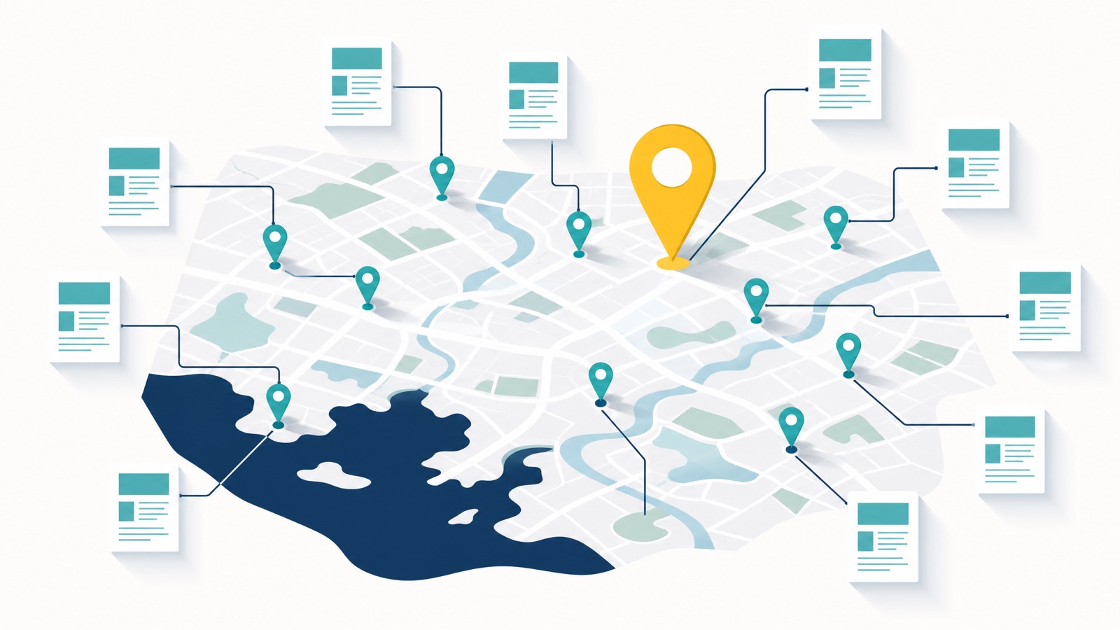 Targeting individual suburbs with dedicated location pages