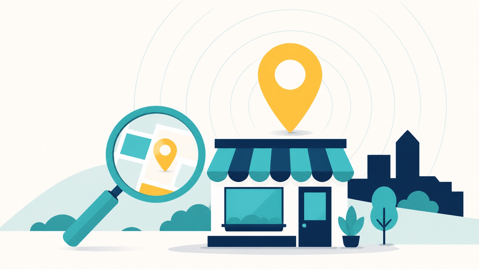 A local small business discovered through local search