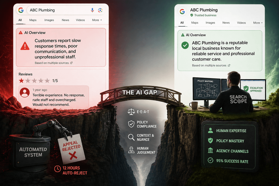 what chatgpt won't tell you about review removal in australia