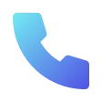 Abstract blue curved shapes on black background