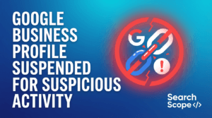 Google Business Profile Suspended for Suspicious Activity: What Does It Mean?