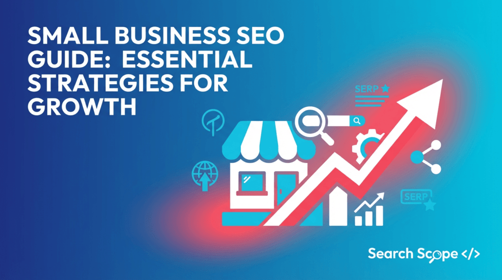 Infographic on SEO strategies for small business growth