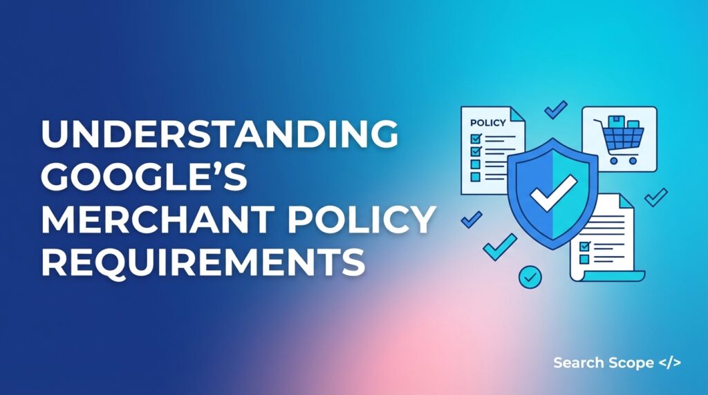 understanding google’s merchant policy requirements
