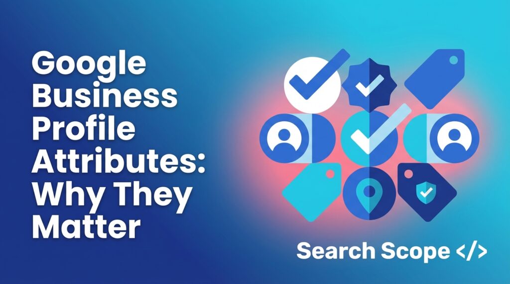 Infographic on Google Business Profile Attributes Importance