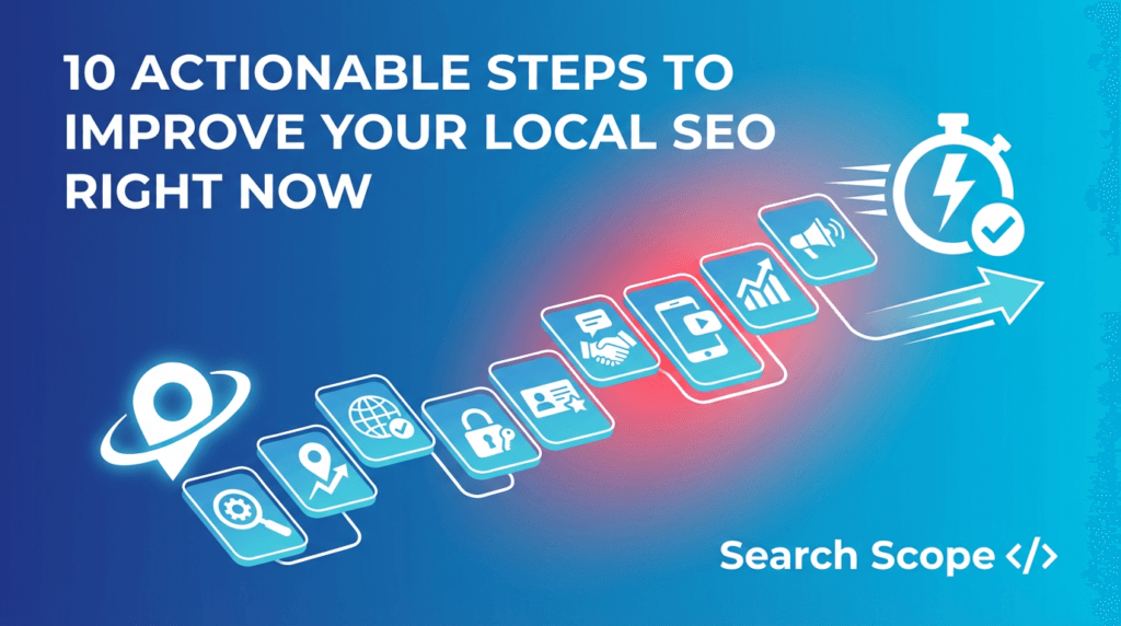10 steps to improve your local SEO