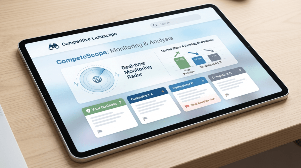competitor monitoring & spam fighting