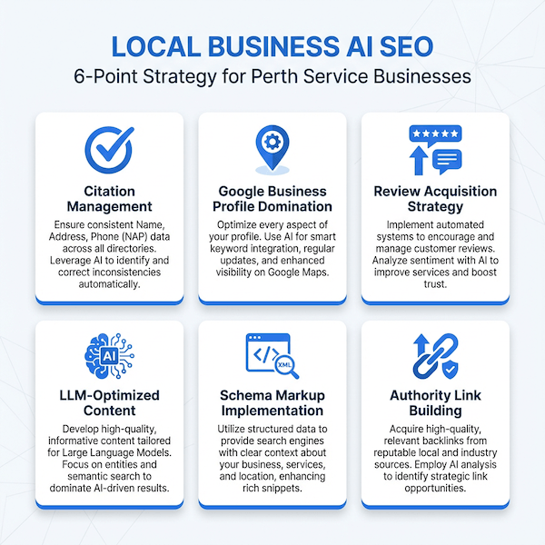 local business ai seo strategy